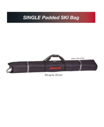 Athalon Single Ski Padded Bag In Black