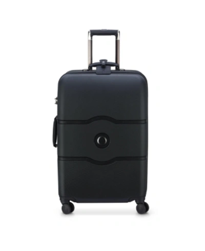 Delsey Chatelet Plus 24" Hardside Spinner Suitcase In Black