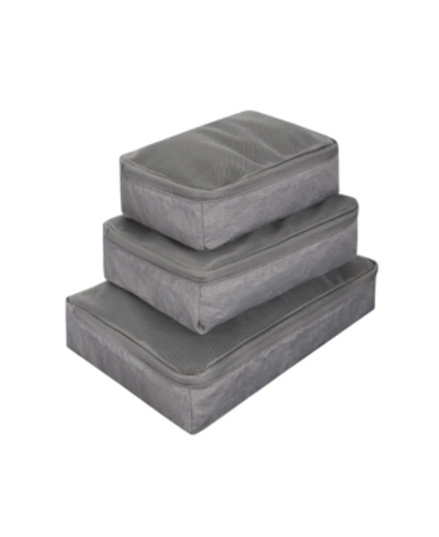 Travelon Packing Cubes, Set Of 3 In Gray
