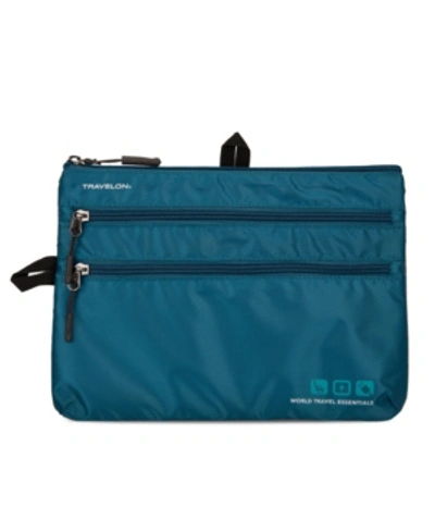 Travelon Seat Pack Organizer In Teal