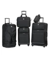 Skyway Seville 2.0 5-piece Travel Set In Black