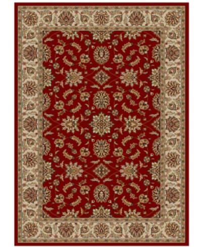 Km Home Closeout!!  Pesaro Meshed Red 7'9" X 11' Area Rug