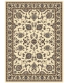 Km Home Closeout!  Pesaro Sarouk 3'3" X 4'11" Area Rug In Ivory