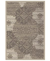 Km Home Closeout!  Teramo Intrigue 5' 3" X 7' 3" Area Rug In Beige