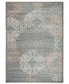 Km Home Closeout!  Teramo Intrigue 5' 3" X 7' 3" Area Rug In Grey