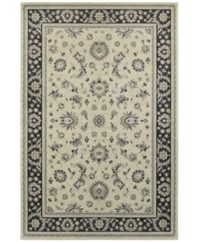 Jhb Design Richmond Isphahan 6'7" X 9'6" Area Rug In Charcoal