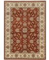 Km Home Closeout!  Pesaro Meshed Brick 5' 5" X 7' 7" Area Rug In Red