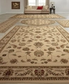Shop Km Home Closeout!  Vienna Isfahan 5-pc. Rug Set In White