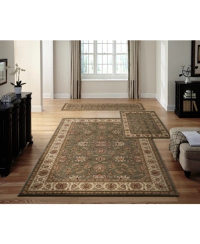 Km Home Roma Meshed 3-pc. Rug Set In Sage