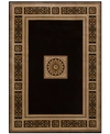 Km Home Closeout!  Sanford Milan 5'3" X 7'7" Area Rug In Black