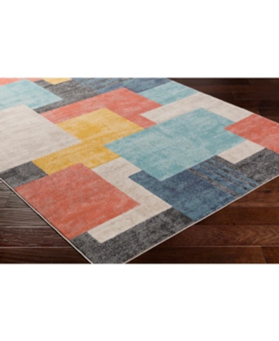 Abbie & Allie Rugs City Cit-2342 Coral 18" Area Rug Swatch