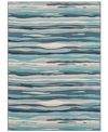 Abbie & Allie Rugs City Cit-2321 3'11" X 5'7" Area Rug In Aqua