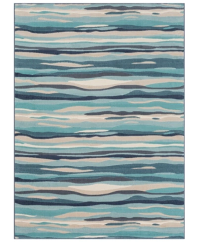 Abbie & Allie Rugs City Cit-2321 3'11" X 5'7" Area Rug In Aqua