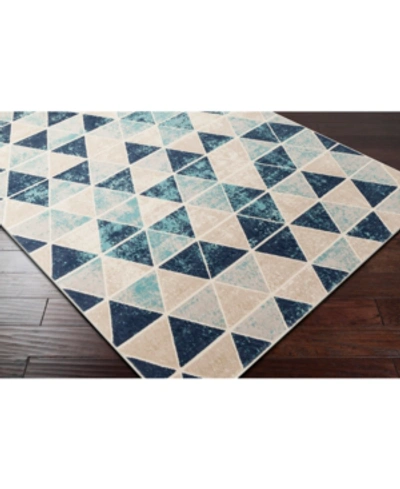 Abbie & Allie Rugs City Cit-2328 Aqua 18" Area Rug Swatch