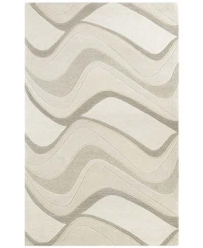 Kas Eternity Waves 3'3" X 5'3" Area Rug In 1085 Ivory