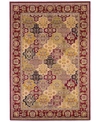 Kas Cambridge Panel 7325 Red 5'3" X 7'7" Area Rug In 7325 Red