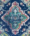 ABBIE & ALLIE RUGS PARAMOUNT PAR-1104 DARK BLUE 18" AREA RUG SWATCH