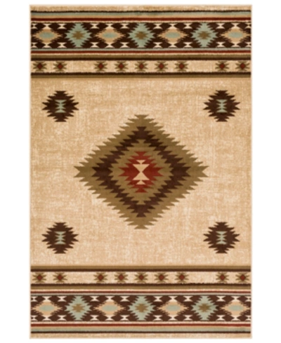 Abbie & Allie Rugs Paramount Par-1085 8'10" X 12'10" Area Rug In Dark Brown