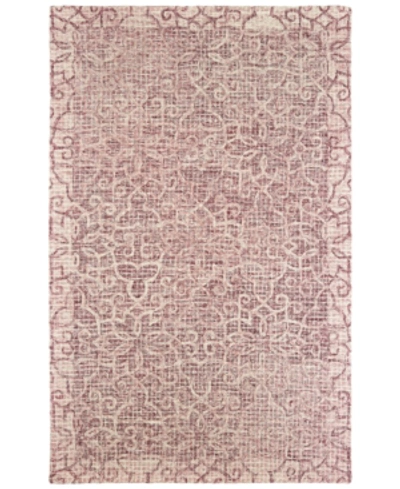 Oriental Weavers Tallavera 55601 Area Rug, 8' X 10' In Pink/ivory