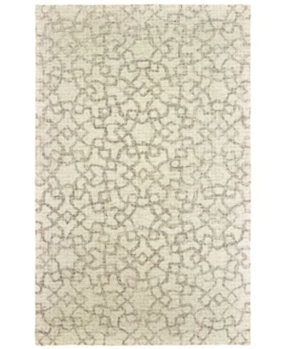 Oriental Weavers Tallavera 55608 Area Rug, 5' X 8' In Tan/ivory