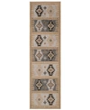 Abbie & Allie Rugs Paramount Par-1045 Medium Gray 2'2" X 7'6" Runner Area Rug In Medium Gray