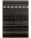 Abbie & Allie Rugs Rugs Paramount Par-1047 7'10" X 11'2" Area Rug In Black