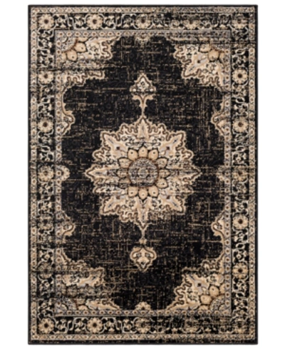 Abbie & Allie Rugs Paramount Par-1089 5'3" X 7'9" Area Rug In Black