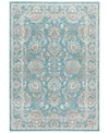 SURYA CLOSEOUT! SURYA MAVRICK MAV-7028 TEAL 5'3" X 7'6" AREA RUG