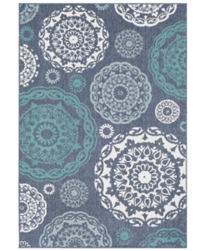 Surya Alfresco Alf-9666 Charcoal 2'3" X 4'6" Area Rug, Indoor/outdoor