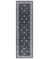 Km Home Largo Isfahan 2'3" X 7'7" Runner Area Rug In Morning Bl