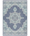 Surya Alfresco Alf-9670 Charcoal 2'3" X 4'6" Area Rug, Indoor/outdoor In Charcoal