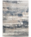 Km Home Waterside Tide 5'3" X 7'7" Area Rug In Morning Blue