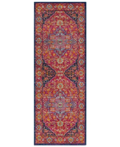 Surya Harput Hap-1009 Garnet 2'7" X 7'3" Area Rug In Pink