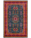 Surya Anika Ani-1005 Teal 7'10" X 10'3" Area Rug In Green