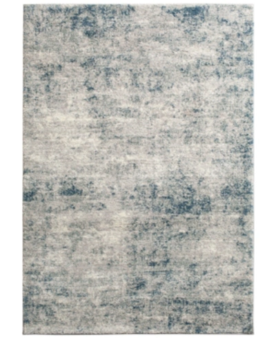 Km Home Leisure Port 3'3" X 5'3" Area Rug In Blue