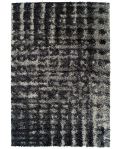 D Style Jackson Shag Weave Ash 3'3" X 5'1" Area Rug In Gray