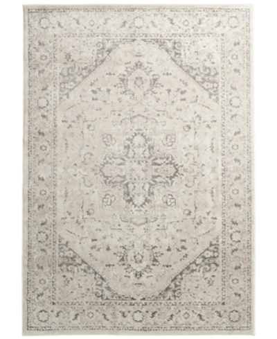 Km Home Largo Heriz 3'3" X 5'3" Area Rug In Stone