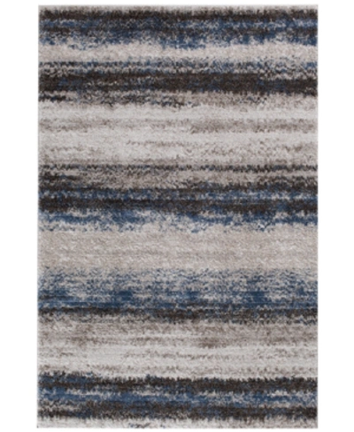 Km Home Leisure Bay 5'3" X 7'7" Area Rug In Sea Blue
