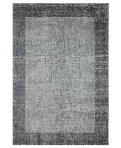 Hotel Collection Area Rug, Frame Fr1 5'6" X 8'6", Created For Macy's In Slate