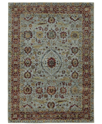 Jhb Design Andorra Navarre 2'6" X 12' Runner Rug In Blue