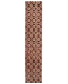 Jhb Design Andorra Vella 2' 6" X 12' Runner Rug In Red