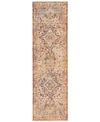 Km Home Taza Heriz 2' 3" X 7' 6" Runner Rug In Beige