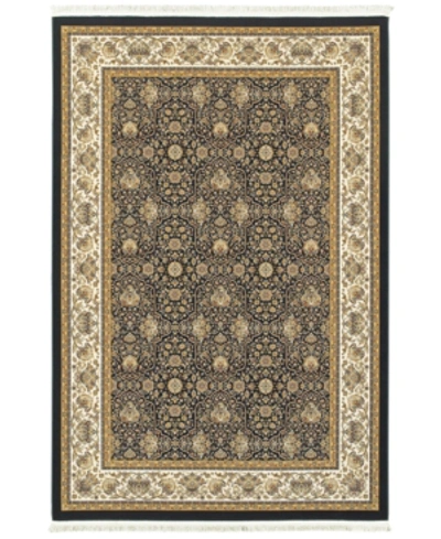 Jhb Design Paragon Panel 9'10" X 12'10" Area Rug In Navy