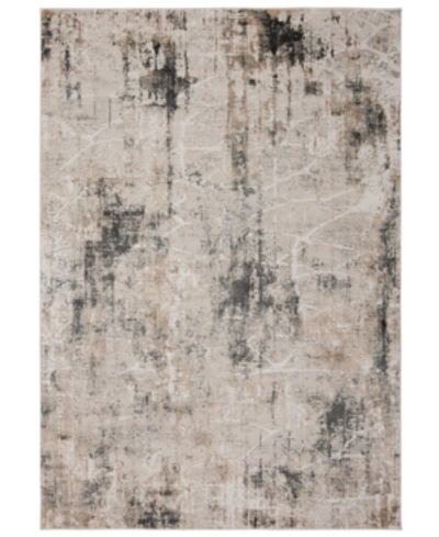 Km Home Alloy 5' X 8' Area Rug In Grey