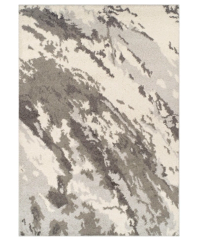 D Style Cody Crash 3'3" X 5'1" Area Rug In Silver