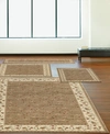 Km Home Florence Meshed 4-pc. Rug Set In Sage