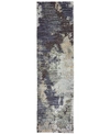 Jhb Design Evolution Rowan 2'3" X 8' Runner Area Rug In Navy/blue
