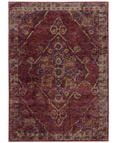 Jhb Design Journey Charlemagne 7'10" X 10'10" Area Rug In Red