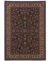 Oriental Weavers Ariana 113b Sarouk Navy Area Rug 4' X 6'
