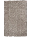 Kas Bliss Heather Shag 5' X 7' Area Rug In Beige